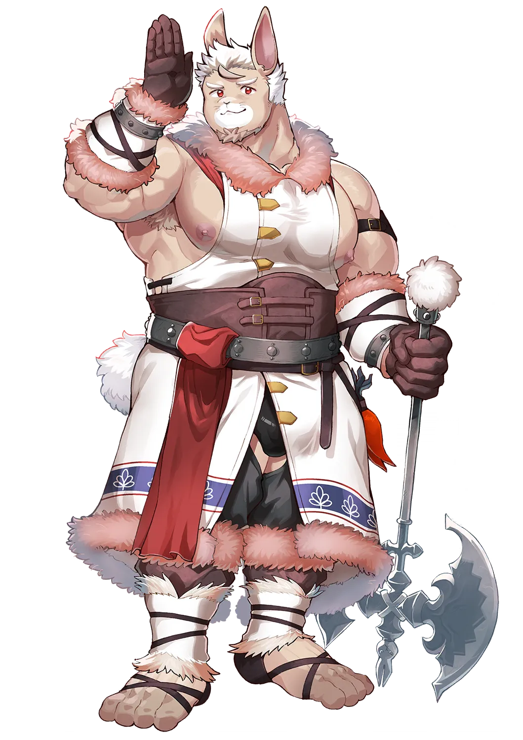 雪兎族の戦士